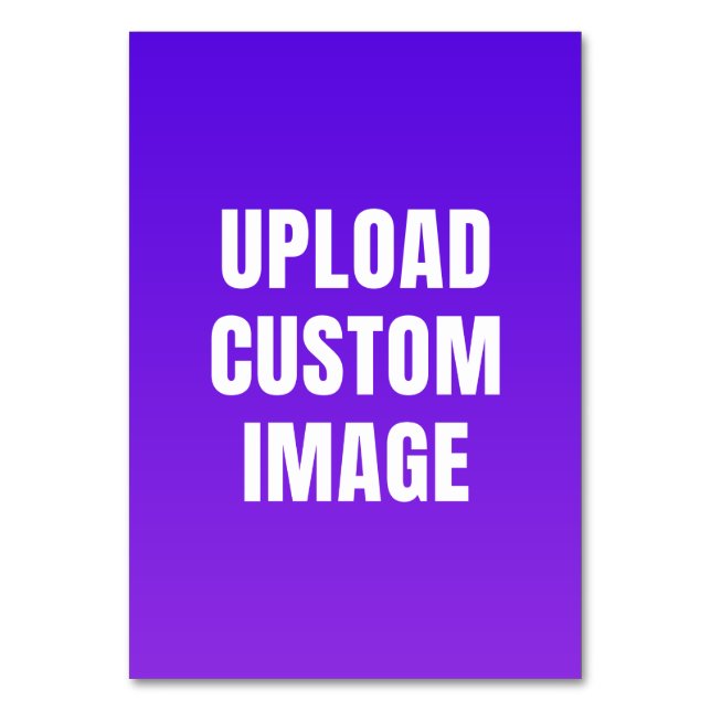 Numeração De Mesa Faça upload de 2 imagens personalizadas - Adicione (Frente)
