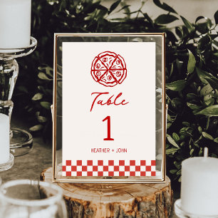 Numeração De Mesa Fatia Fatia de Pizza Bebê Fatia Fatia Festa