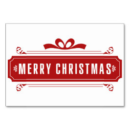 Numeração De Mesa Feliz Natal Férias