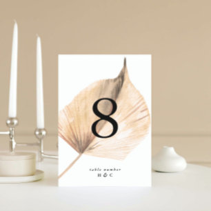 Numeração De Mesa Floral da Selva Tropical de Pampas