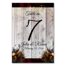 Flores selvagens, Fita e Luzes - Borgonha