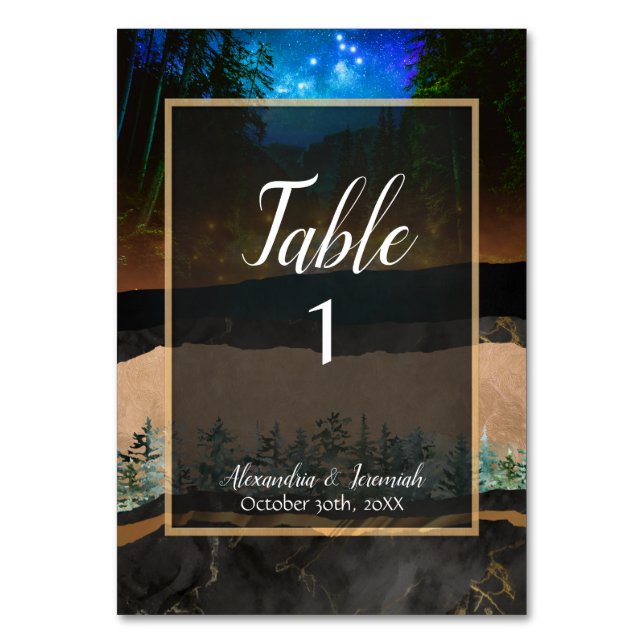 Numeração De Mesa Floresta (Frente)