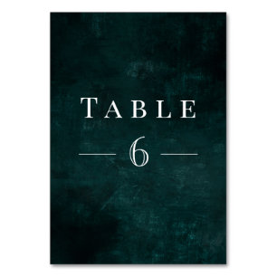 Numeração De Mesa Foliage Wreath com Greenerescência Rústica