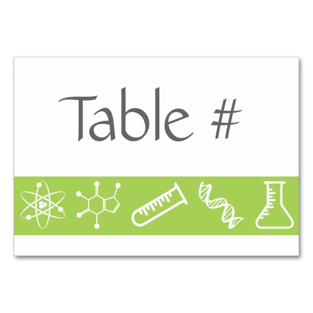 Numeração De Mesa Forças Atrativas na Placa de Mesa Peridot (Frente)