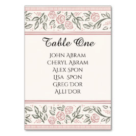 Numeração De Mesa Forever Begins Today