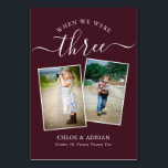 Numeração De Mesa Foto do Casal dos Anos Foto da Tabula Moderna de C<br><div class="desc">Lembre-se e divirta-se com seus números de recepções de casamento - Esses elegantes números simples de tabelas lhe dão a opção de incluir uma fotografia da noiva e do noivo na mesma idade que o número da mesa, o nome da noiva e do noivo e a data do casamento. A...</div>