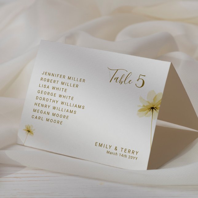 Numeração De Mesa Foto e Casamento Floral na Hora do Ouro (Criador carregado)