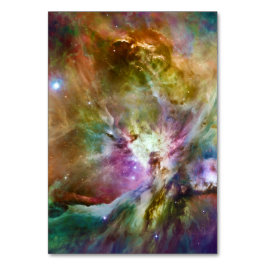 Numeração De Mesa Foto Espacial Decorativa da Nebula do Orion Galaxy