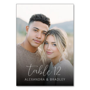 Numeração De Mesa Foto Quente Romântica