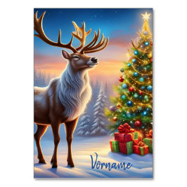 Numeração De Mesa Frohe Weihnachten Fensteraufkleber