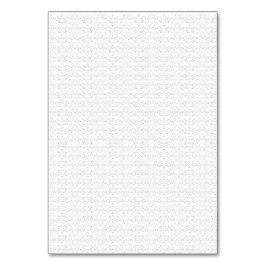 Numeração De Mesa Fundo branco com um padrão repetitivo de pequenos