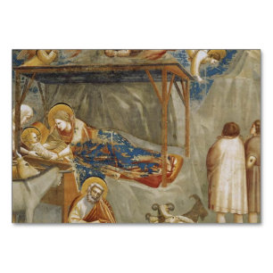Numeração De Mesa Giotto di Bondone O Nascimento Coleção de Belas Ar
