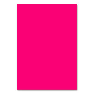 Numeração De Mesa Girly Fuchsia Cor-de-rosa com amizade personalizad