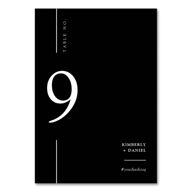 Numeração De Mesa Gráfico de Assentos Clássicos Clássicos de Casamen (Frente)