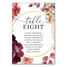 Numeração De Mesa Gráfico de Assentos de Tabelas de Casamento