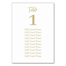 Numeração De Mesa Gráfico Sentado de Número Mínimo Simples de Tabela