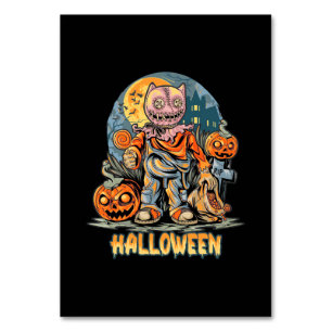 Numeração De Mesa Halloween E Cat