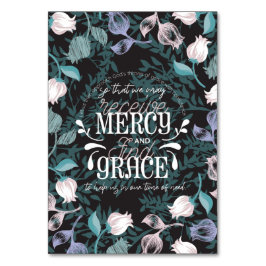 Numeração De Mesa Hebraico 4:16 cita preto