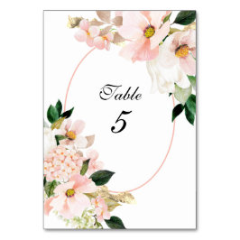 Numeração De Mesa Hidrópsia Rosa Cosmos Tulipas Brancas