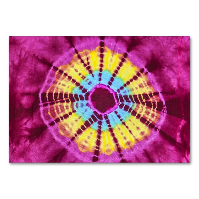 Numeração De Mesa Hippie batik (Frente)