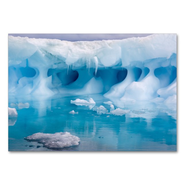 Numeração De Mesa Ice in Antarctica (Verso)
