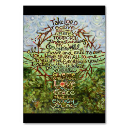 Numeração De Mesa Ignatius, Leve Senhor, Receba