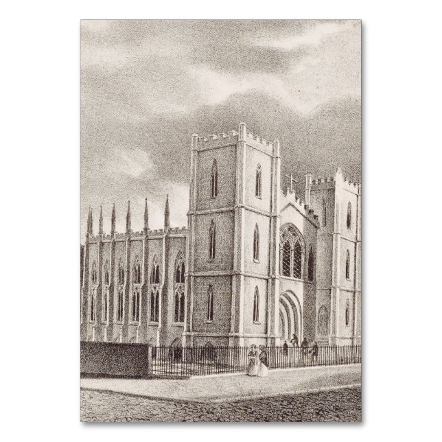 Numeração De Mesa Igreja Cristã Medieval (Frente)
