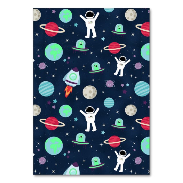 Numeração De Mesa Ilustração de padrão de espaço (Frente)