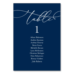 Numeração De Mesa Janto Casal, Quadro de Assentos Modernos e 