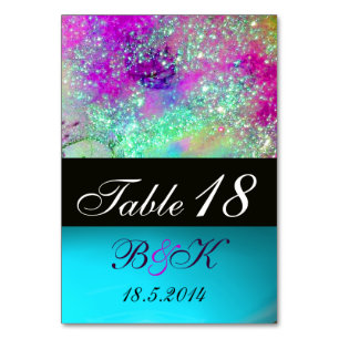 NUMERAÇÃO DE MESA JARDIM DAS SOMBRAS PERDIDAS FLORAL AZUL ROXO ROSA