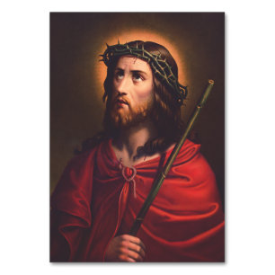 Numeração De Mesa Jesus com Coroa de espinhos
