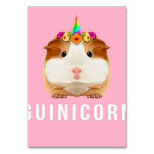 Numeração De Mesa Kawaii Guiné Pig Unicorn Funny Pet Ownership Gifs