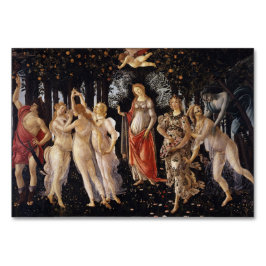 Numeração De Mesa La Primavera (Primavera) por Sandro Botticelli