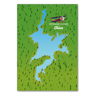 Numeração De Mesa Lago Poyang