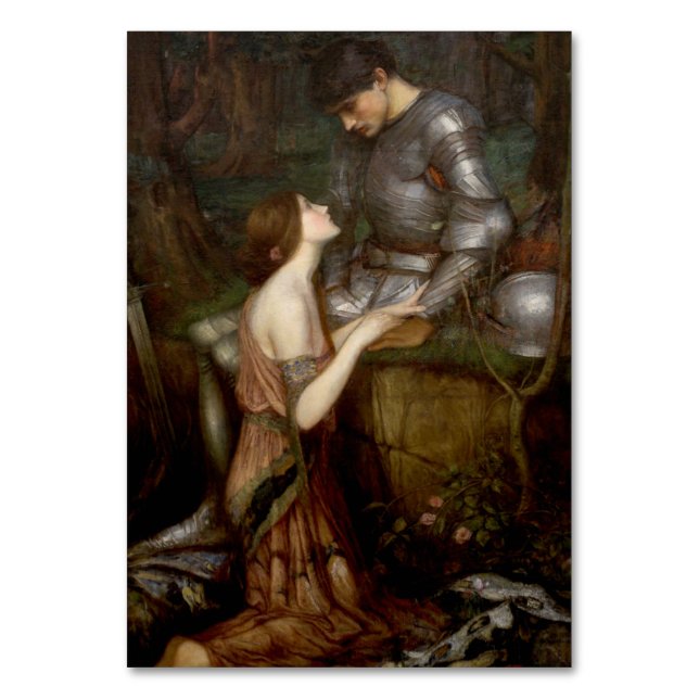 Numeração De Mesa Lamia, por John William Waterhouse, 1905 (Frente)