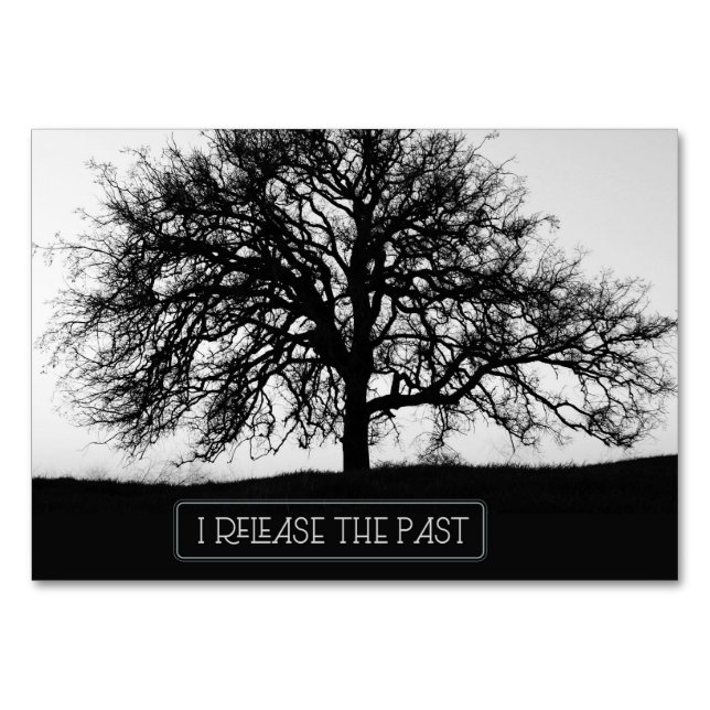 Numeração De Mesa Liberar O Passado (Frente)