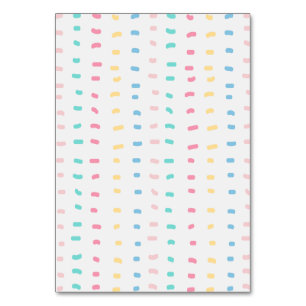 Numeração De Mesa Linhas padrão