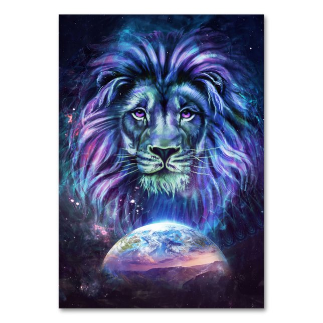 Numeração De Mesa Lion Lovely Lion (Frente)