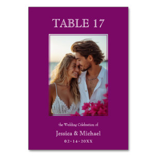 Numeração De Mesa Lista de convidados 💍 e fotografia Enchantagem Fu