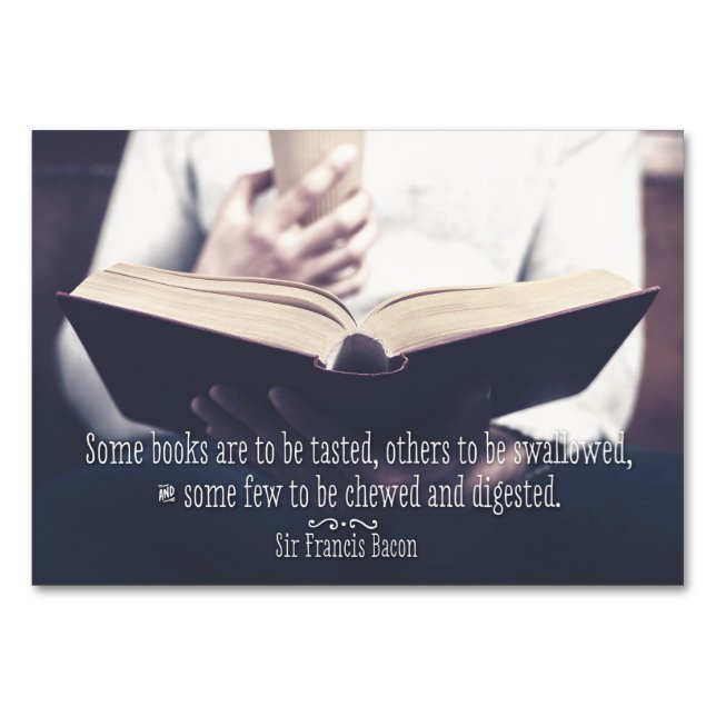 Numeração De Mesa Livros (Frente)