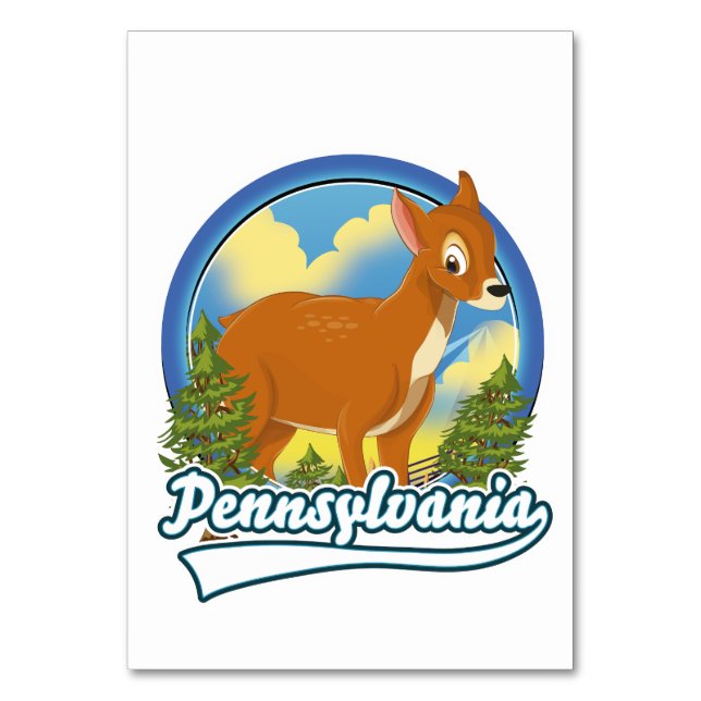 Numeração De Mesa logotipo de Viagens Pensilvânia (Frente)