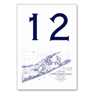 Numeração De Mesa Long Island - O Mapa De Hamptons
