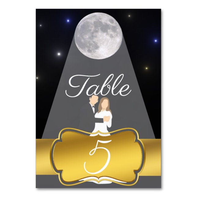 Numeração De Mesa Luz (Frente)