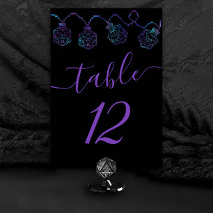 Numeração De Mesa Luzes RPG   Nebula Fantasy Tabletop Gamer Dice