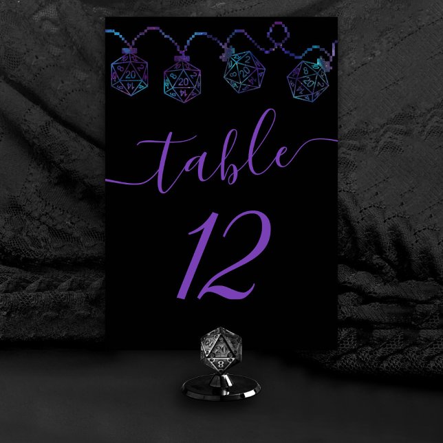 Numeração De Mesa Luzes RPG | Nebula Fantasy Tabletop Gamer Dice (Criador carregado)