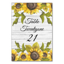 Madeiras Brancas Rústicas Atingidas Girassol