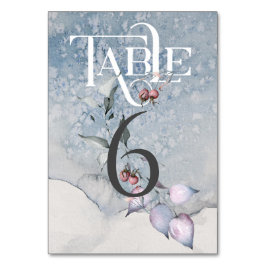 Numeração De Mesa Magia/Mesa Natal #6