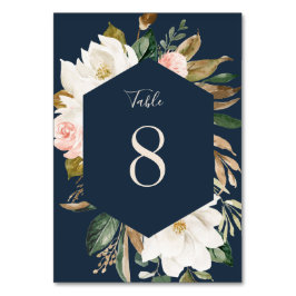 Numeração De Mesa Magnolia Floral Número da Tabela de Notação do Mar