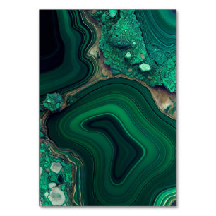 Numeração De Mesa Malaquite Cu6CO3(OH)2