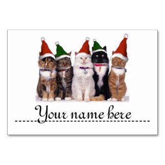 Numeração De Mesa Marca para a mesa do Natal -